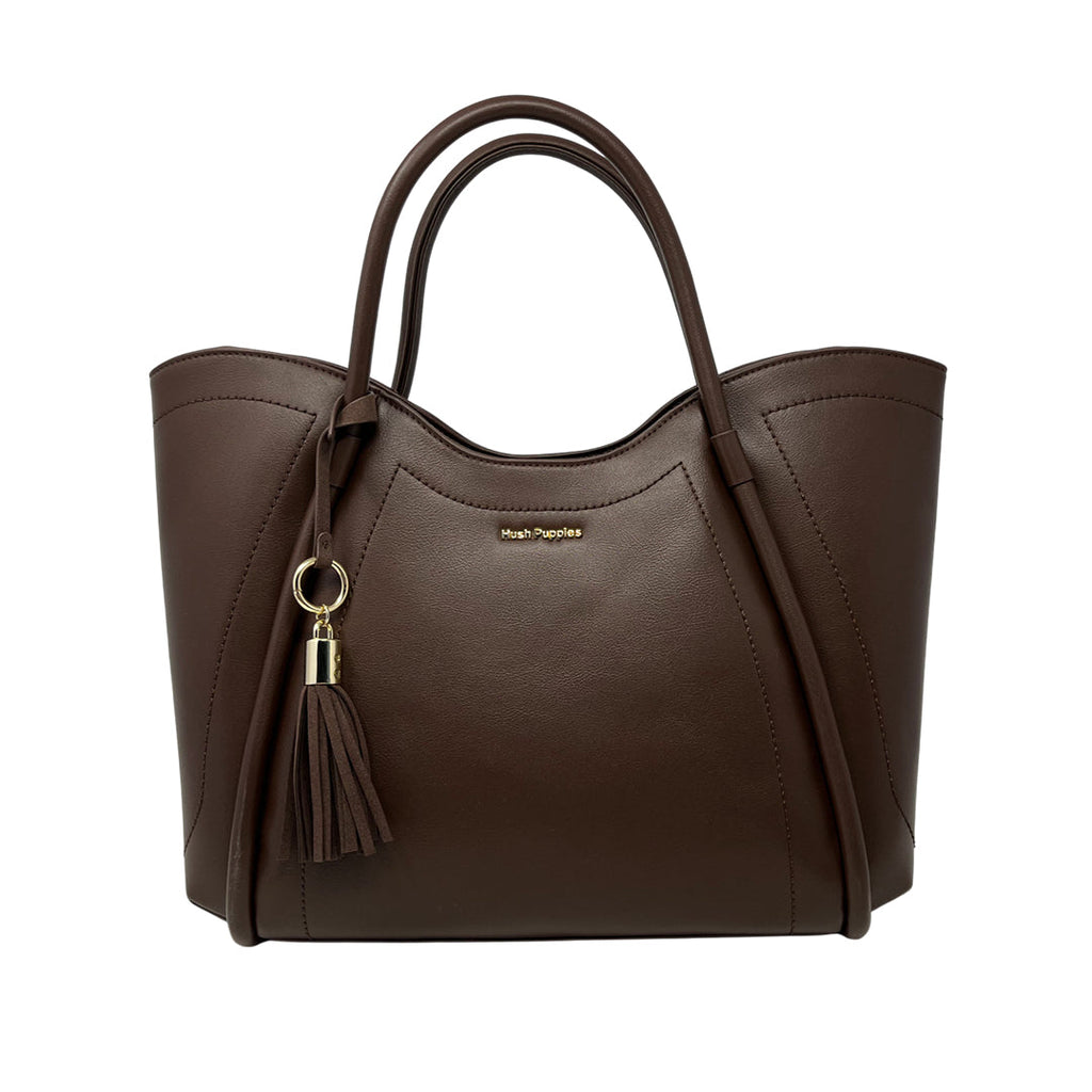 Cartera Tote Ophelia para mujer color café