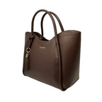 Cartera Tote Ophelia para mujer color café