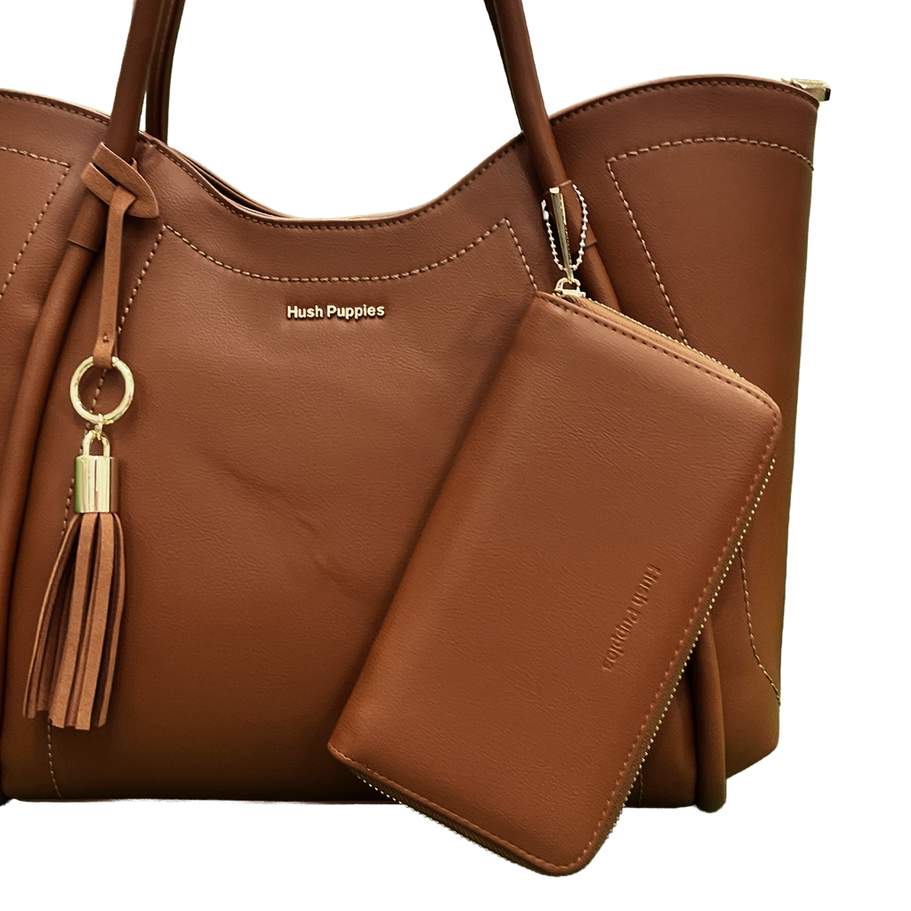 Cartera Tote Ophelia para mujer color tan