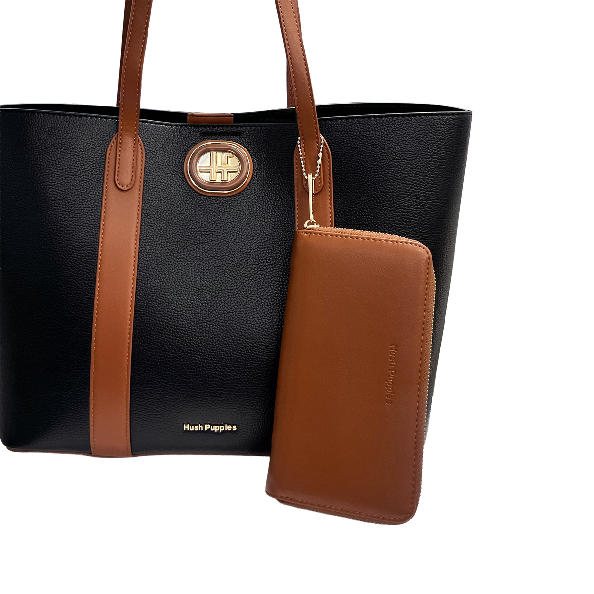 Cartera Tote Camie para mujer color negro
