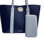 Cartera Tote Camie para mujer color navy