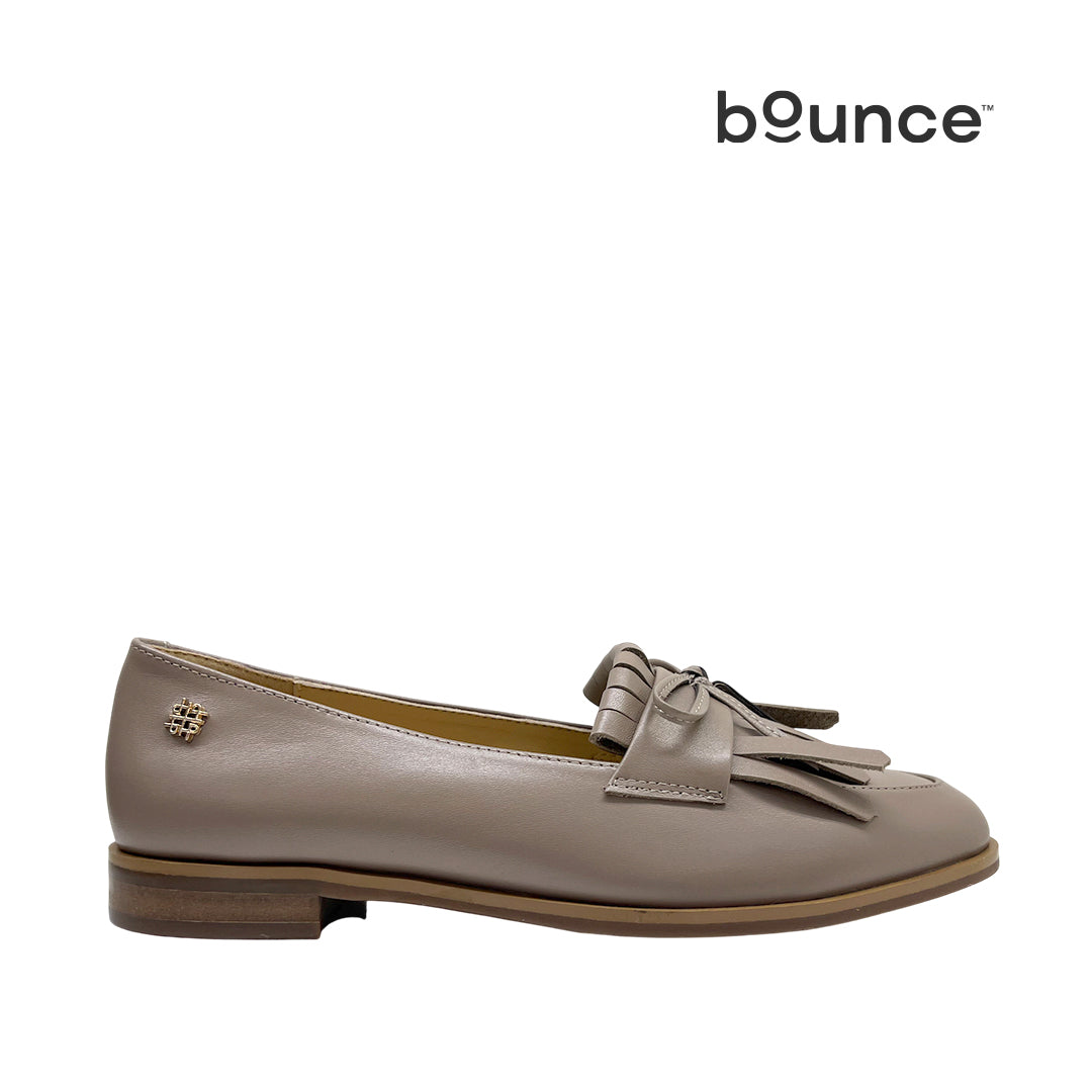 Mocasines Eleonora 6 para mujer color taupe
