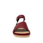 Sandalias flats Robertha para mujer color rojo