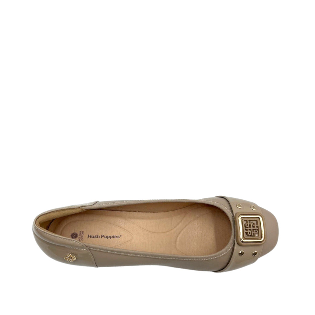 Tacones Fabbia para mujer color taupe
