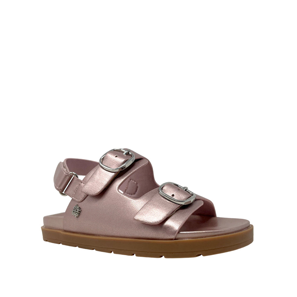 Sandalias Giannina para niña color oro rosa