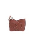 Cartera crossbody Femi para mujer color tan