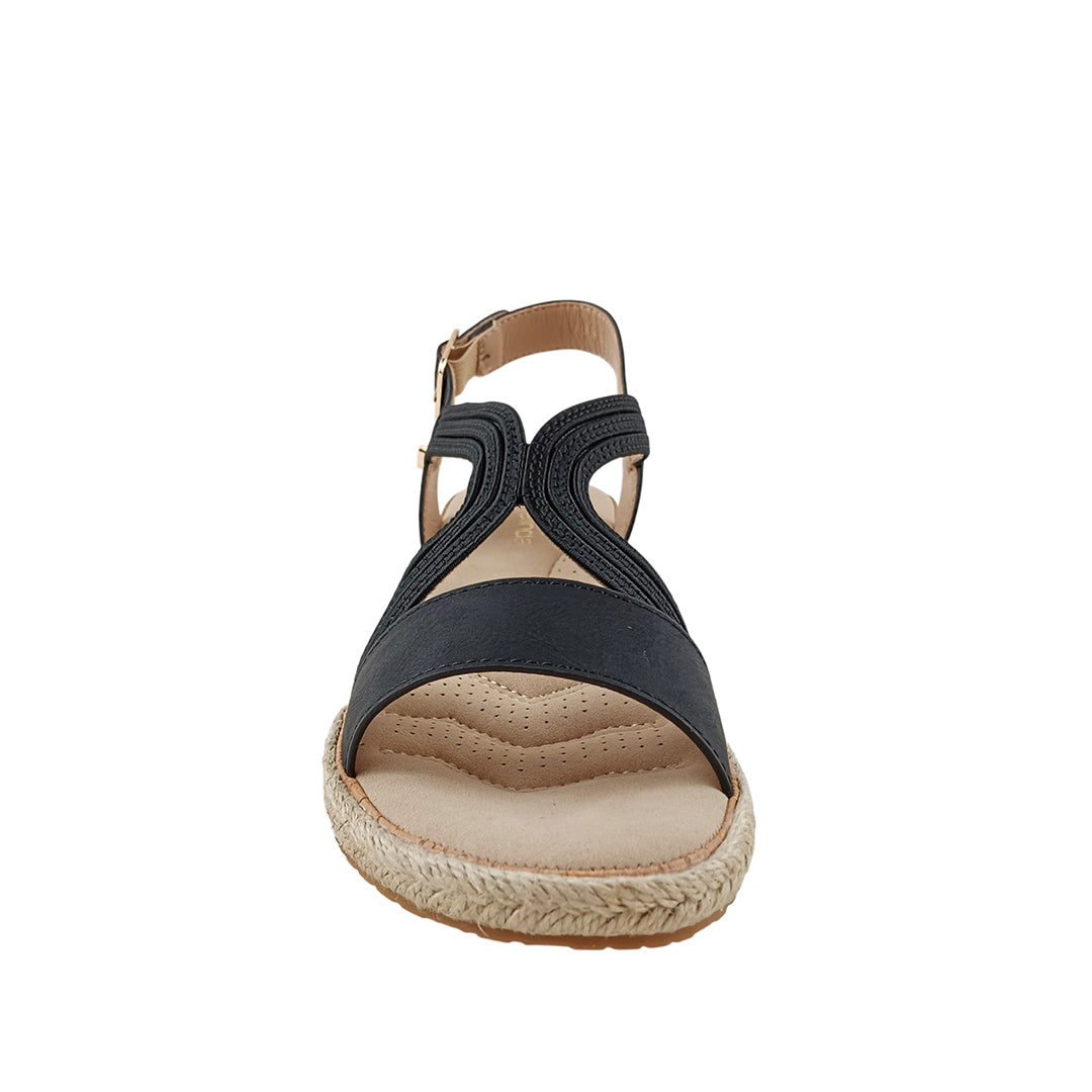 Sandalias Bianca para mujer color negro
