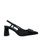 Tacones slingback Gabriela para mujer color negro