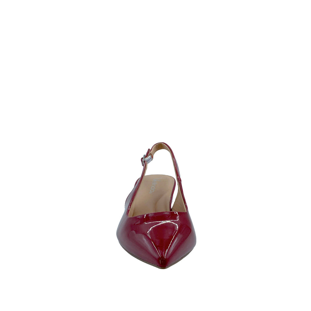 Tacones slingback Erin para mujer color burgundy