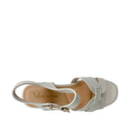 Sandalias Katherin para mujer color hueso