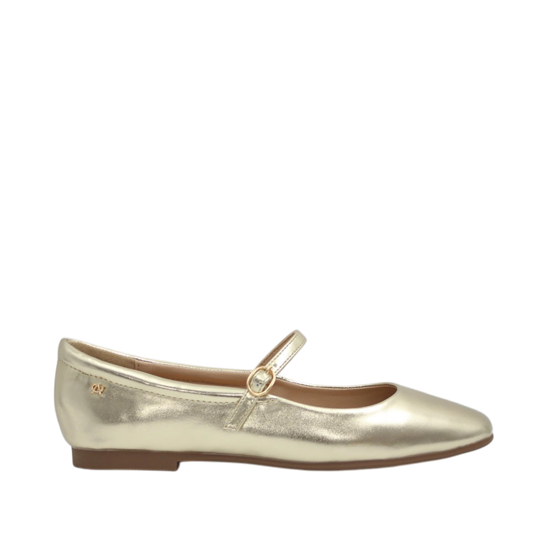 Ballerinas Ximena para mujer color dorado