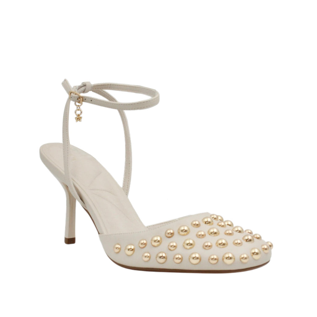 Tacones slingback Imaan para mujer color hueso