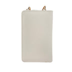 Billetera Kelly para mujer color hueso
