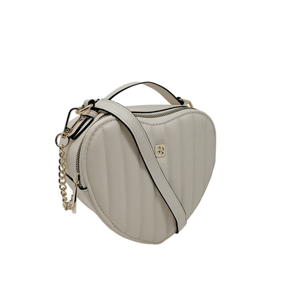 Crossbody Amari para mujer color hueso
