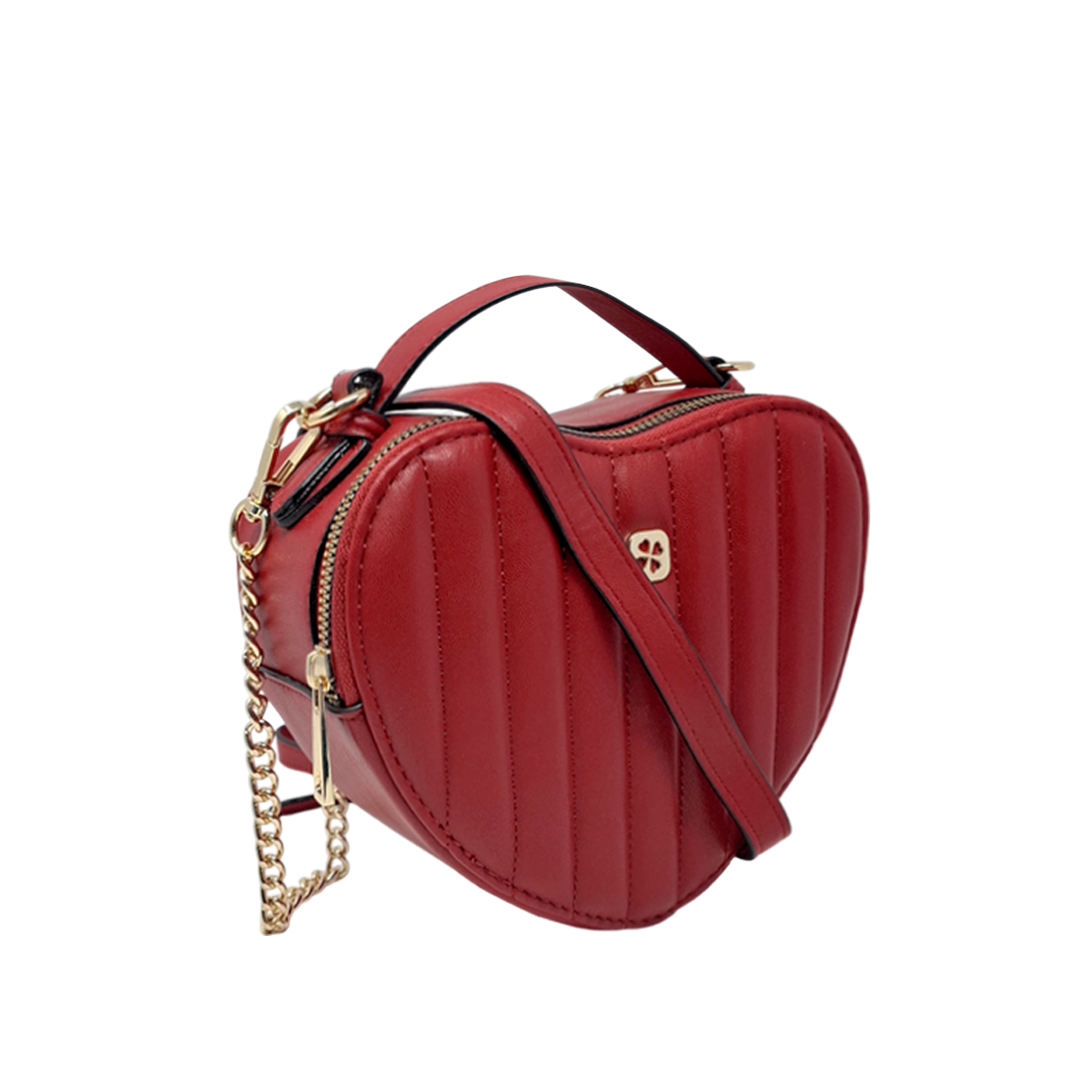 Crossbody Amari para mujer color rojo