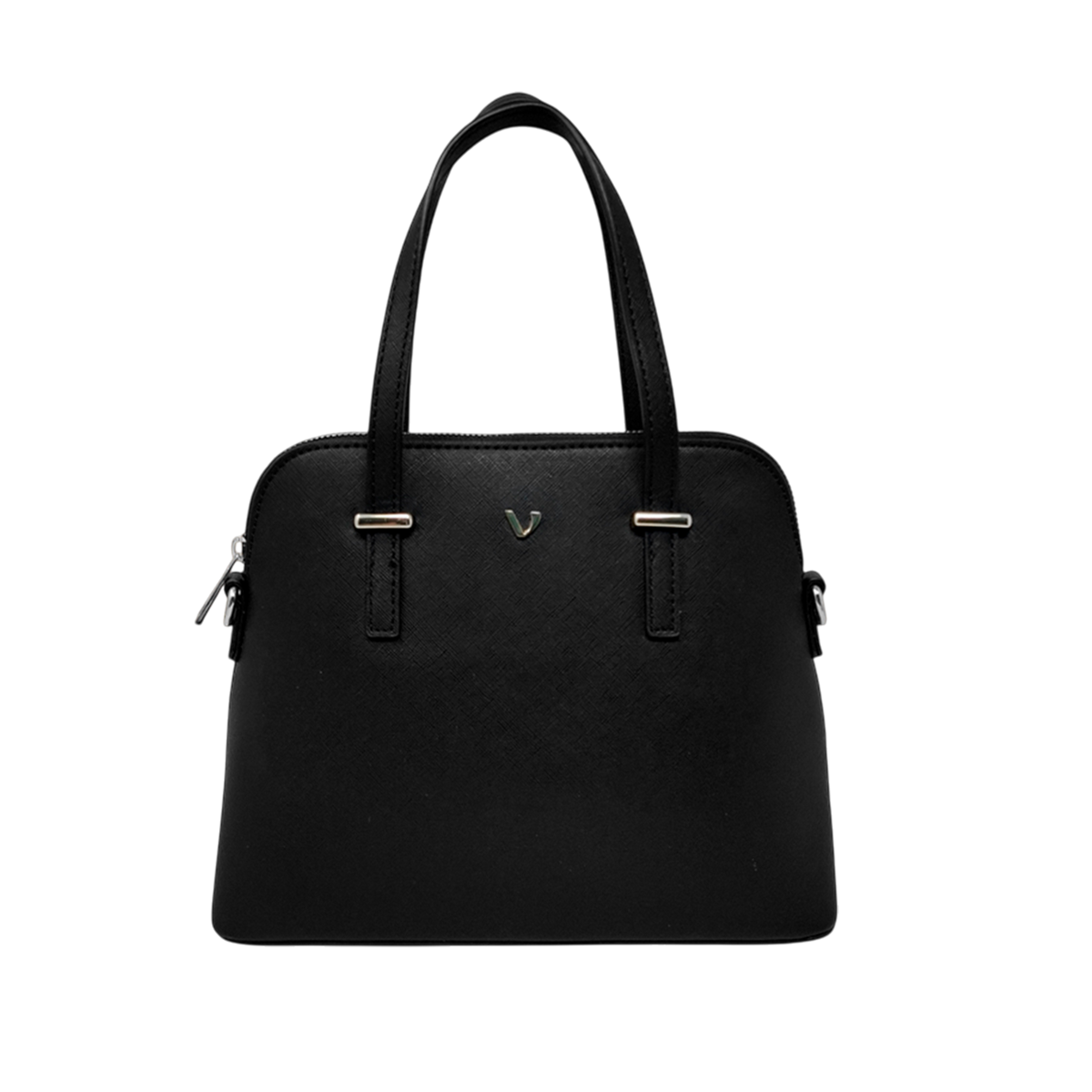 Cartera Satchel Paola para mujer color negro
