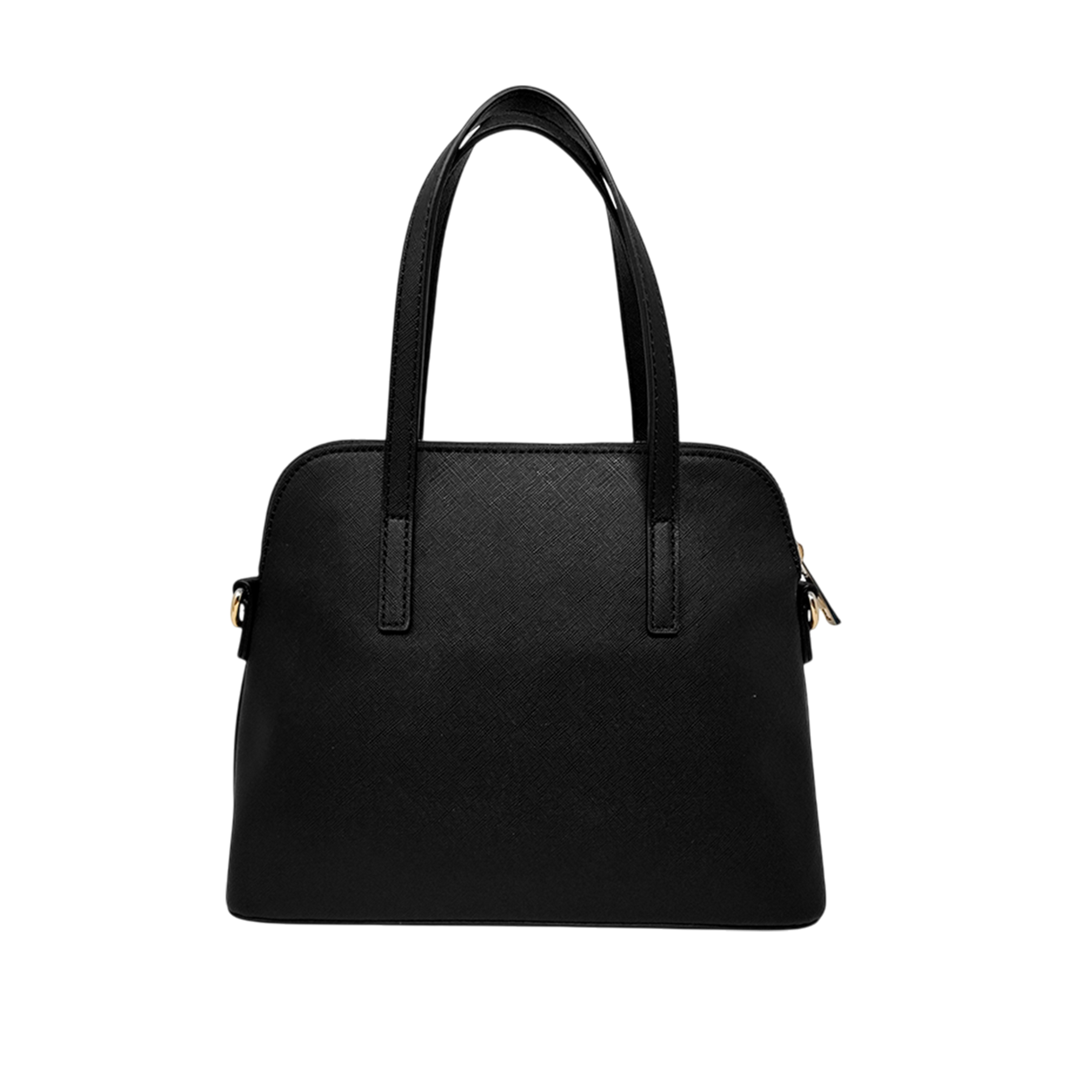 Cartera Satchel Paola para mujer color negro