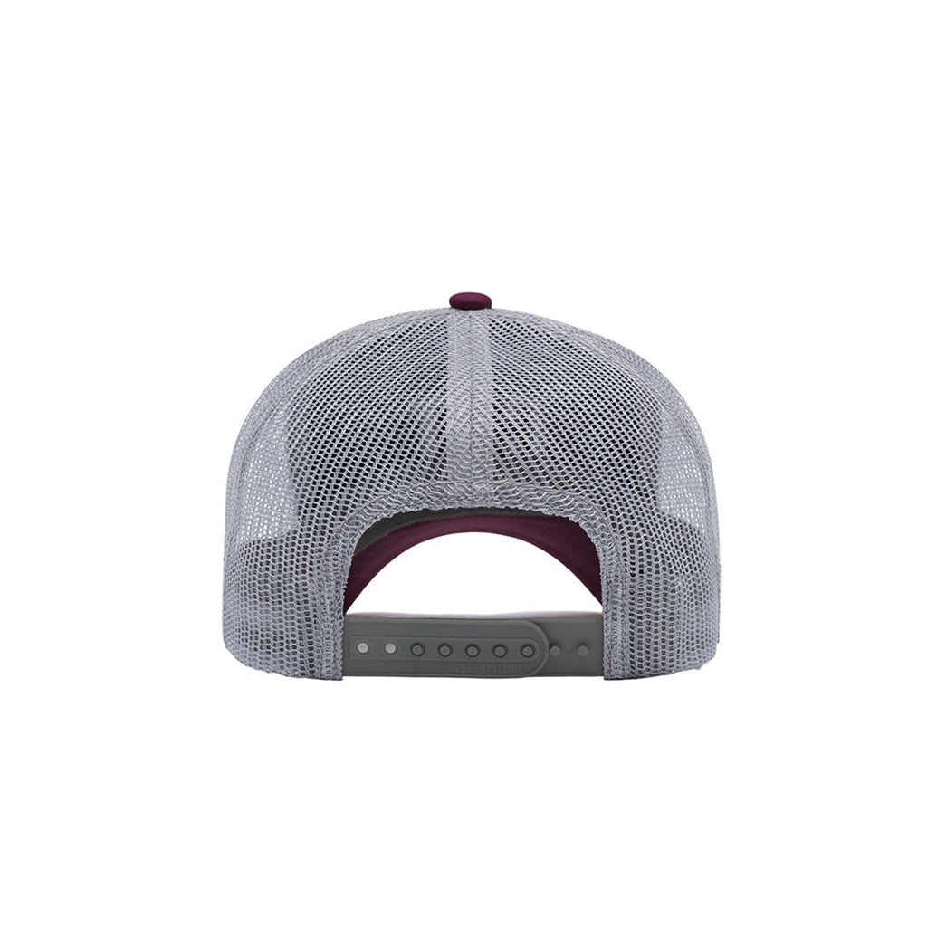 Gorra Trucker 2D Logo unisex color vino