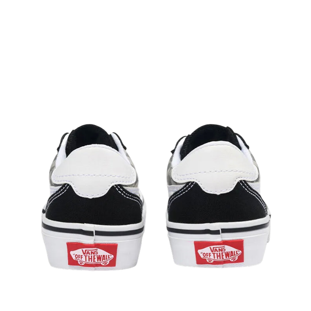 Tennis Broklyn unisex color gris y negro