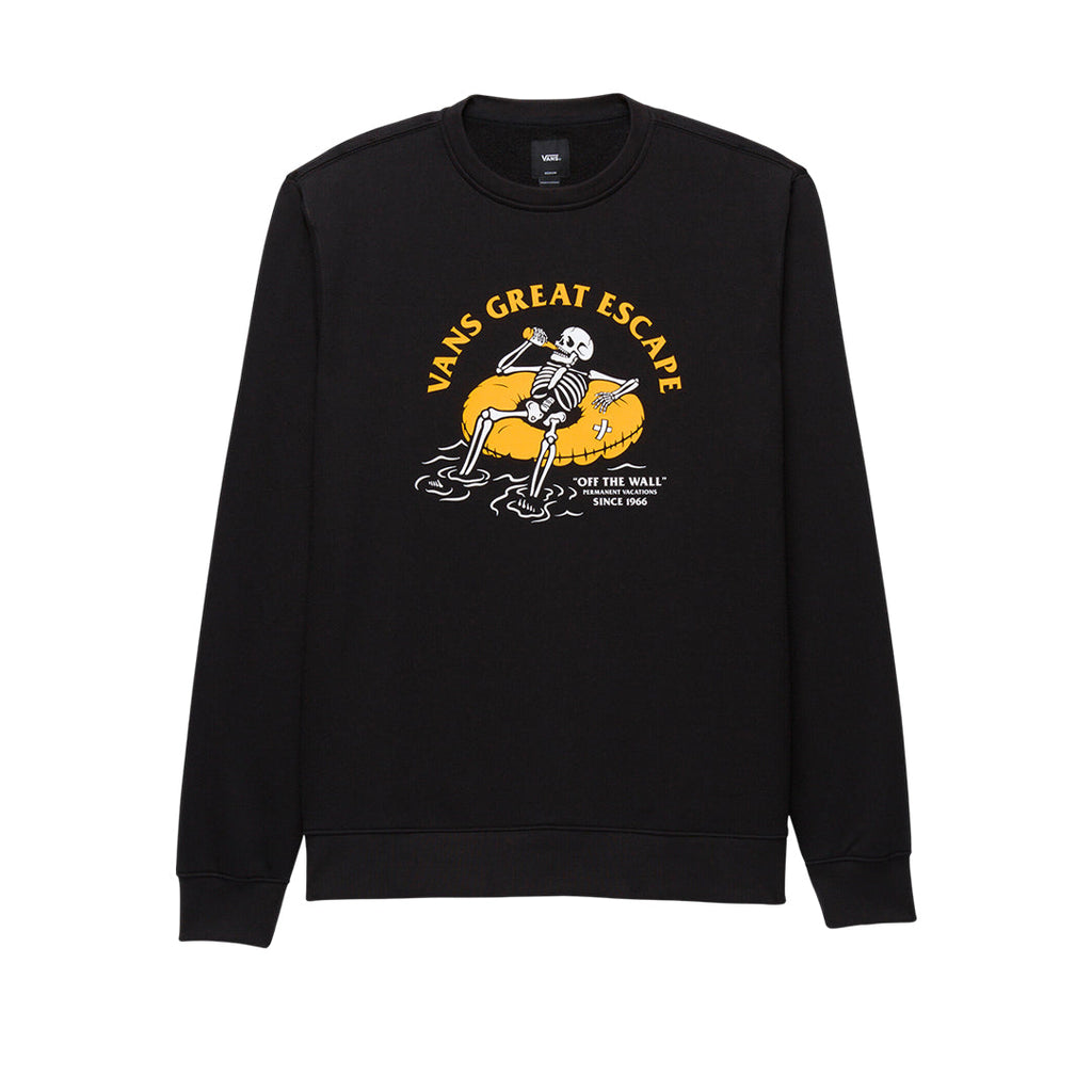 Sudadera Vacation para hombre color negro