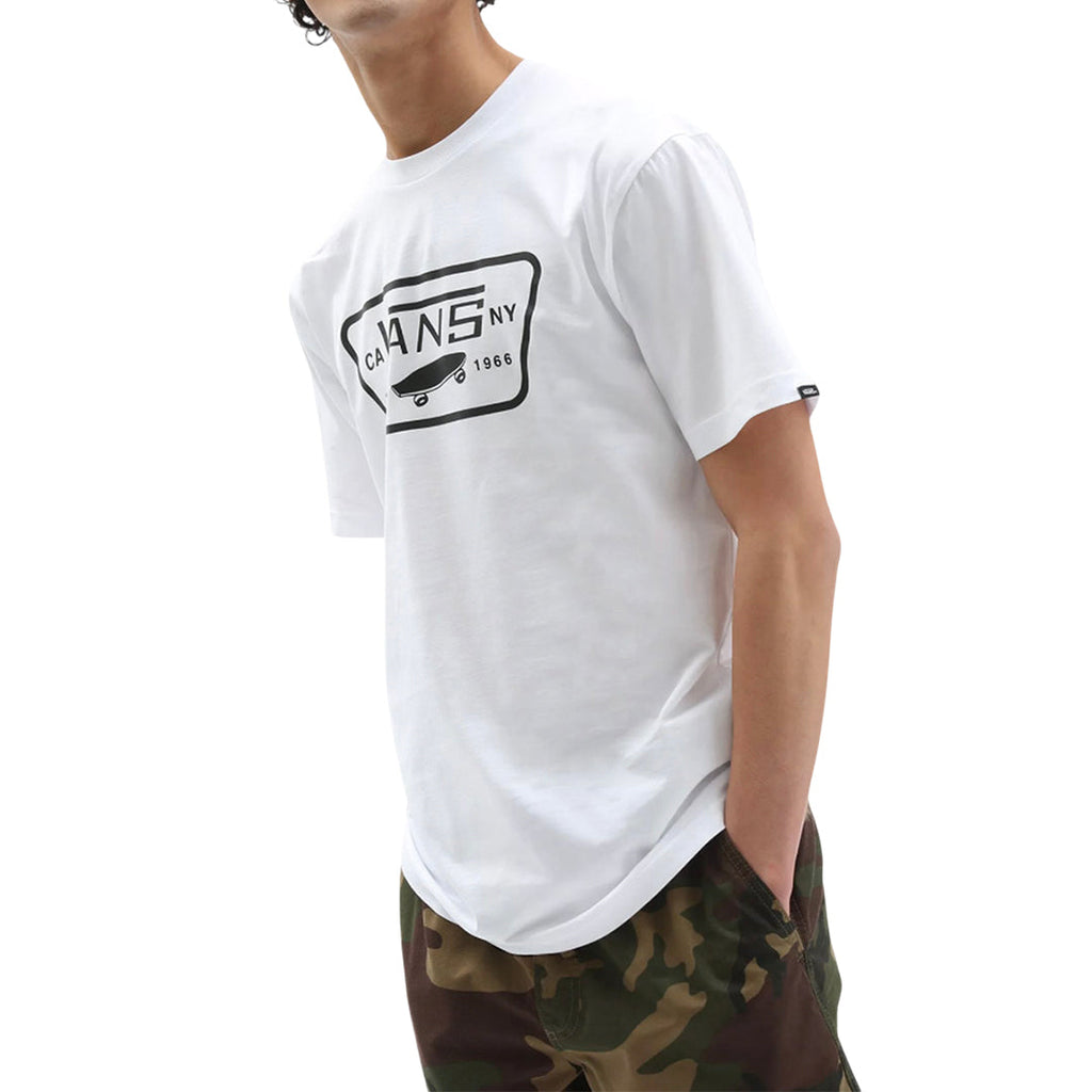 Camiseta Patch FXS para hombre color blanco