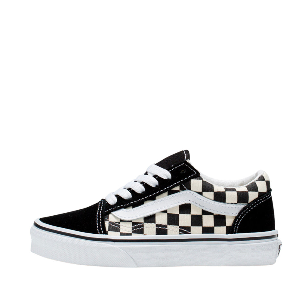 Tennis Old Skool para infante color negro y blanco
