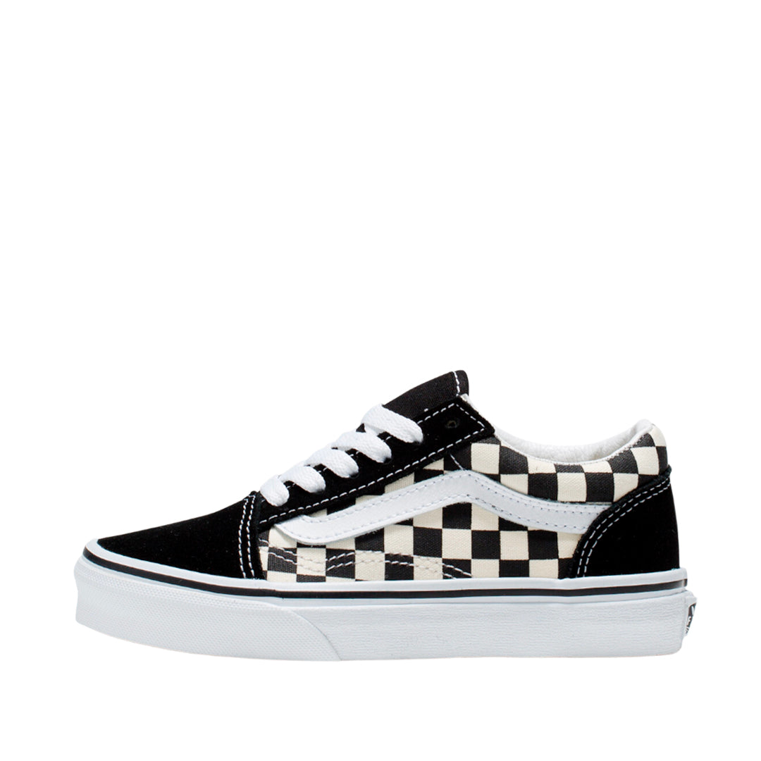 Tennis Old Skool para infante color negro y blanco
