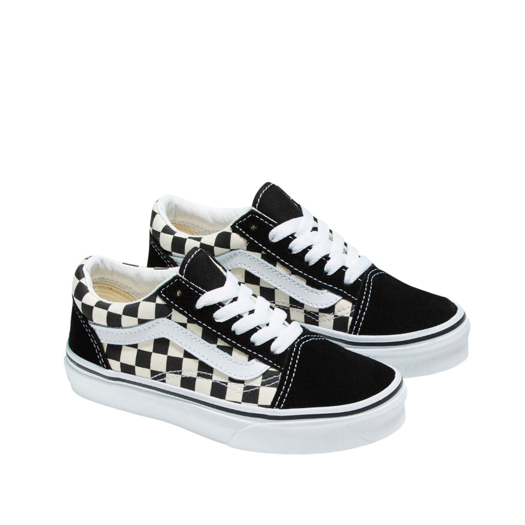Tennis Old Skool para infante color negro y blanco
