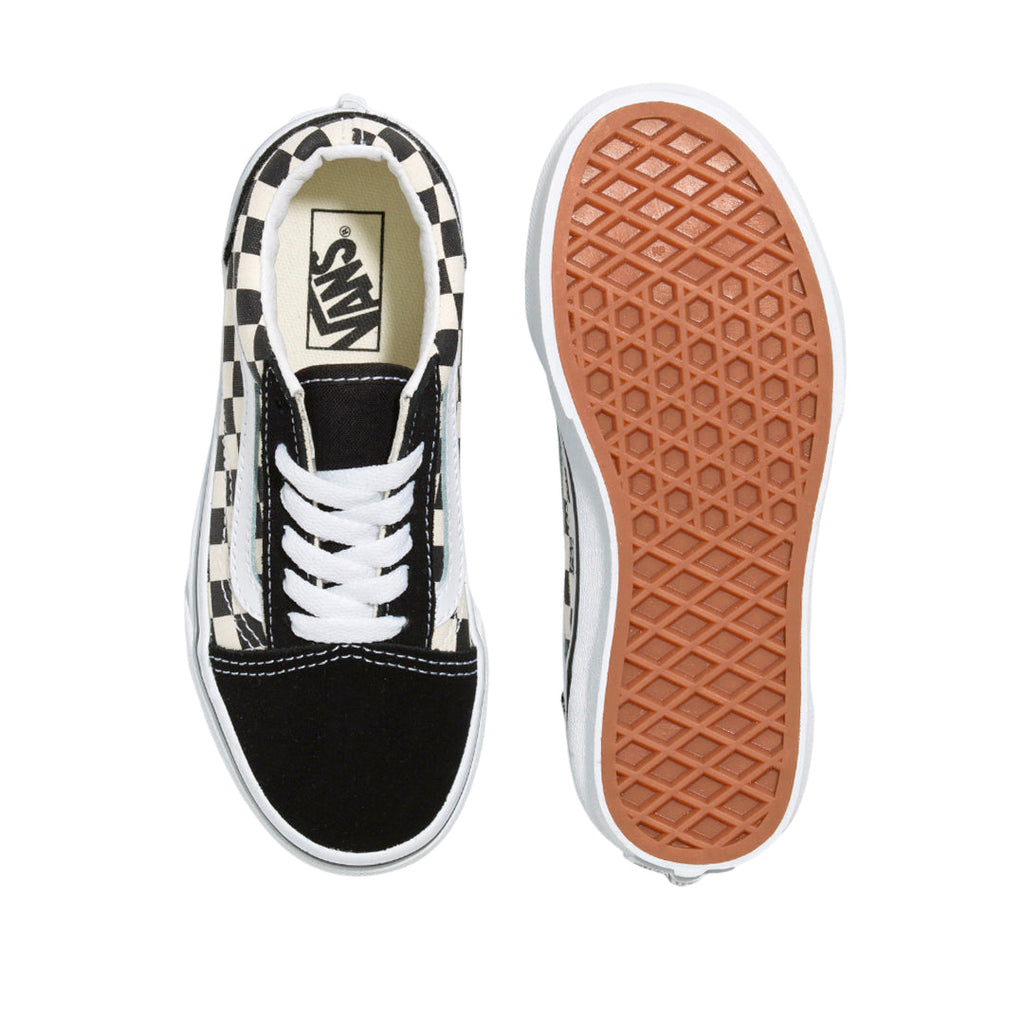 Tennis Old Skool para infante color negro y blanco