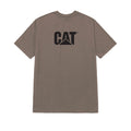 Camiseta Cat Logo para hombre color café