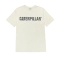 Camiseta Caterpillar Logo para hombre color blanco