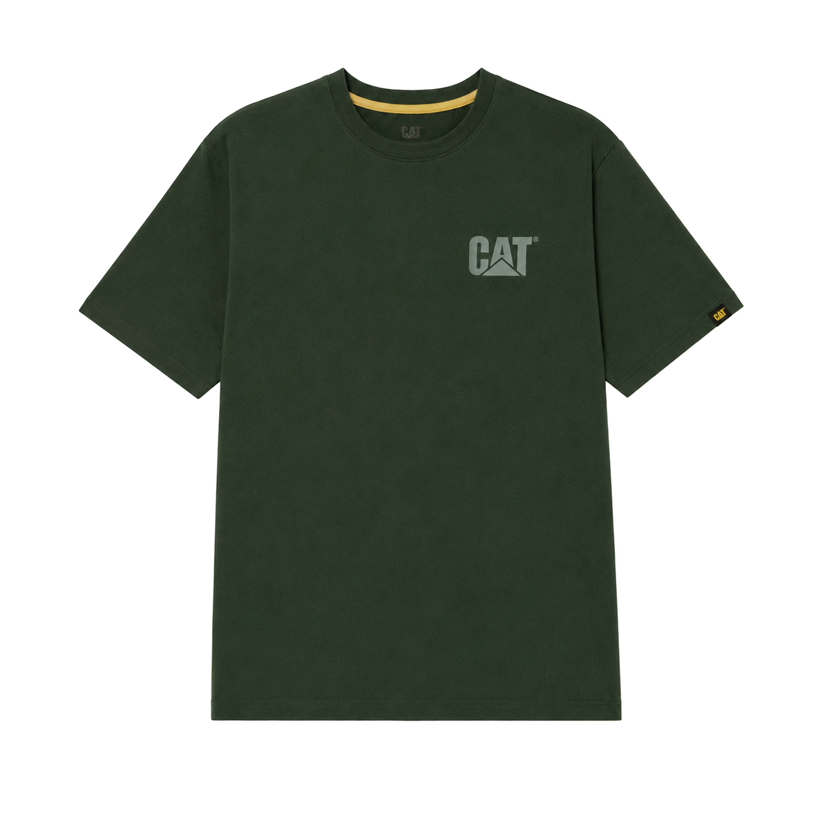 Camiseta Caterpillar para hombre color verde
