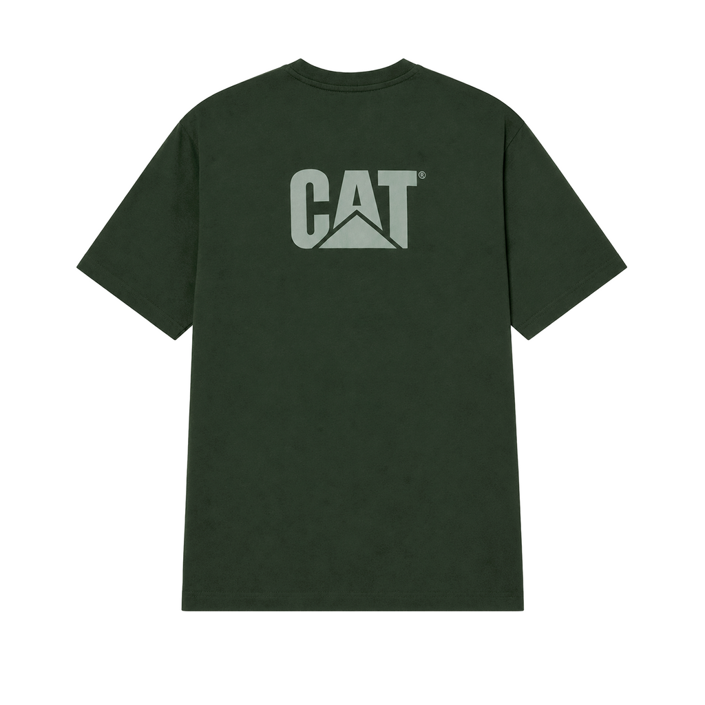 Camiseta Caterpillar para hombre color verde