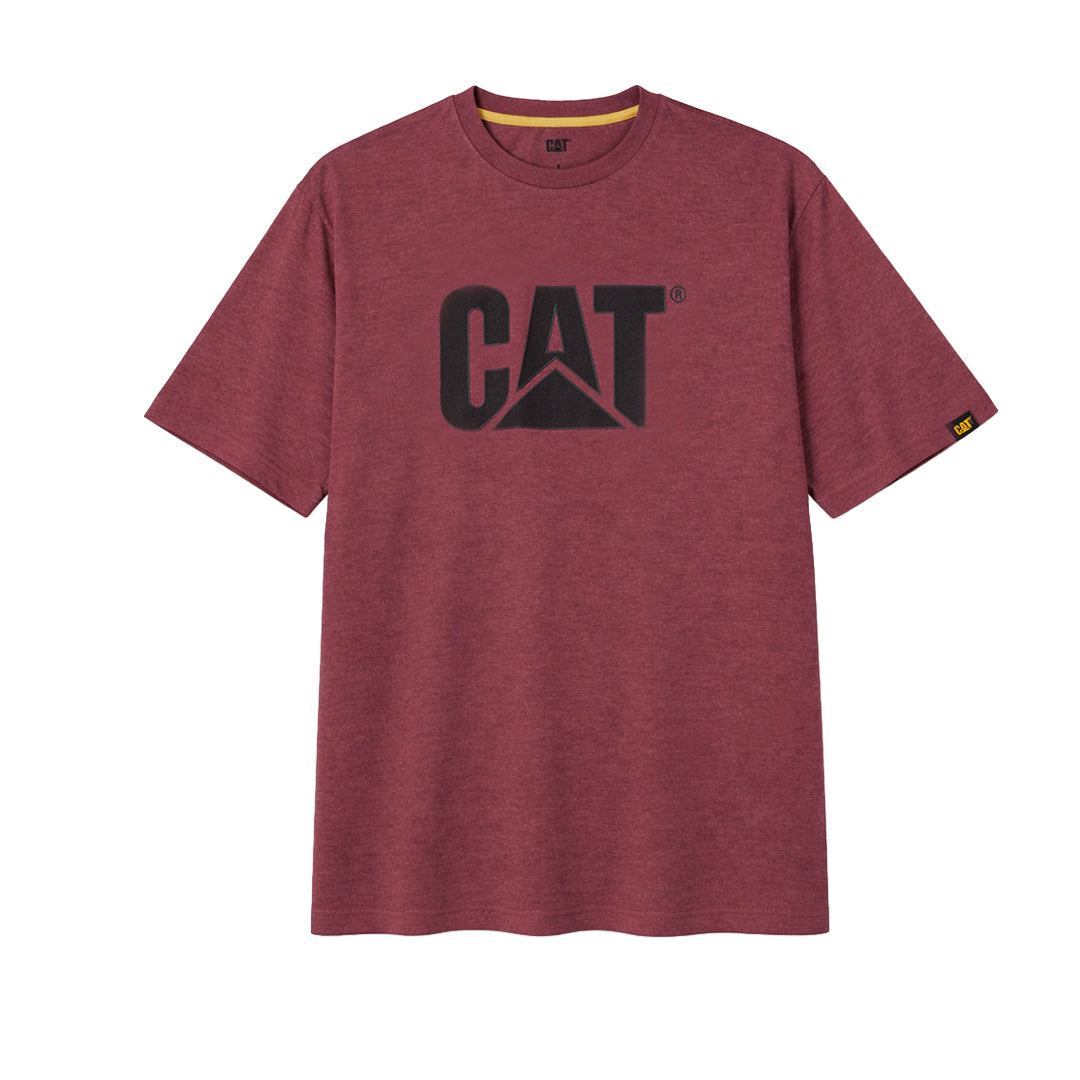 Camiseta Caterpillar para hombre color rojo