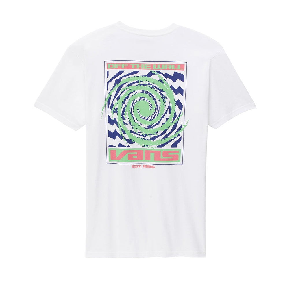 Camiseta Wraped para hombre color blanco