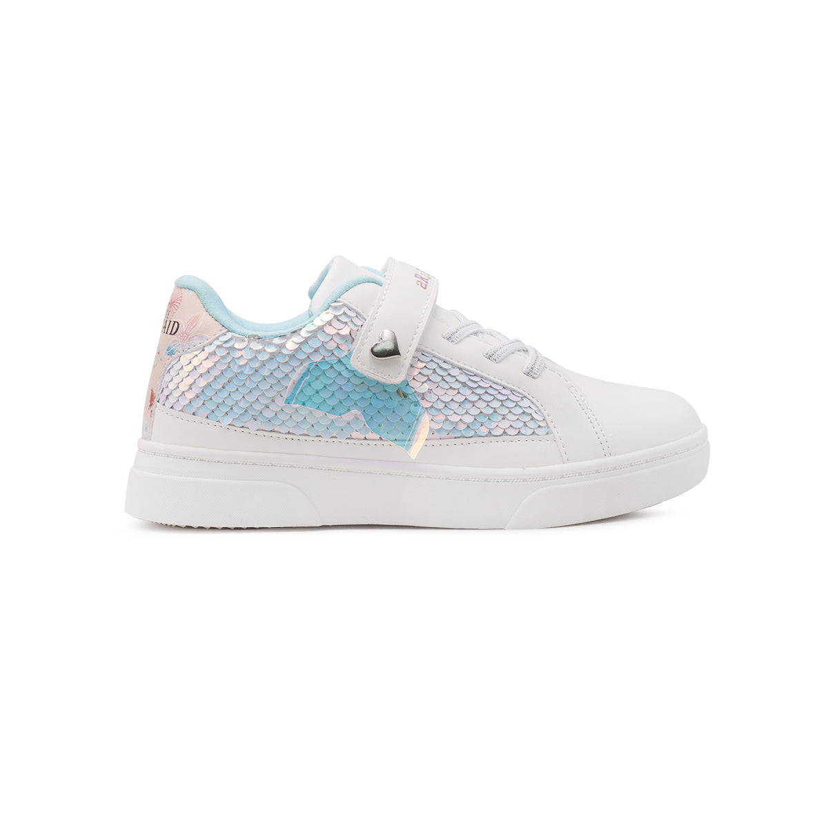 Sneakers Sirenita blanco para Niña