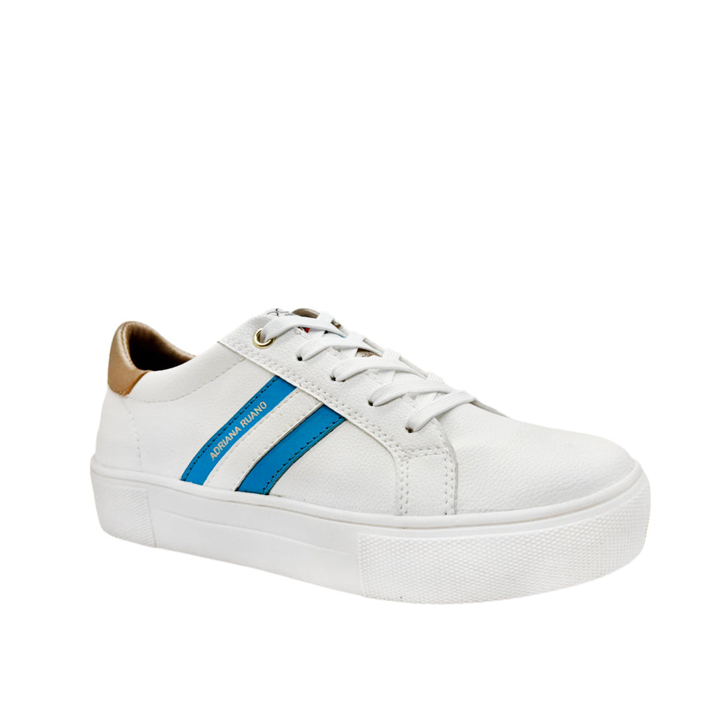 Sneakers Adriana Ruano color blanco
