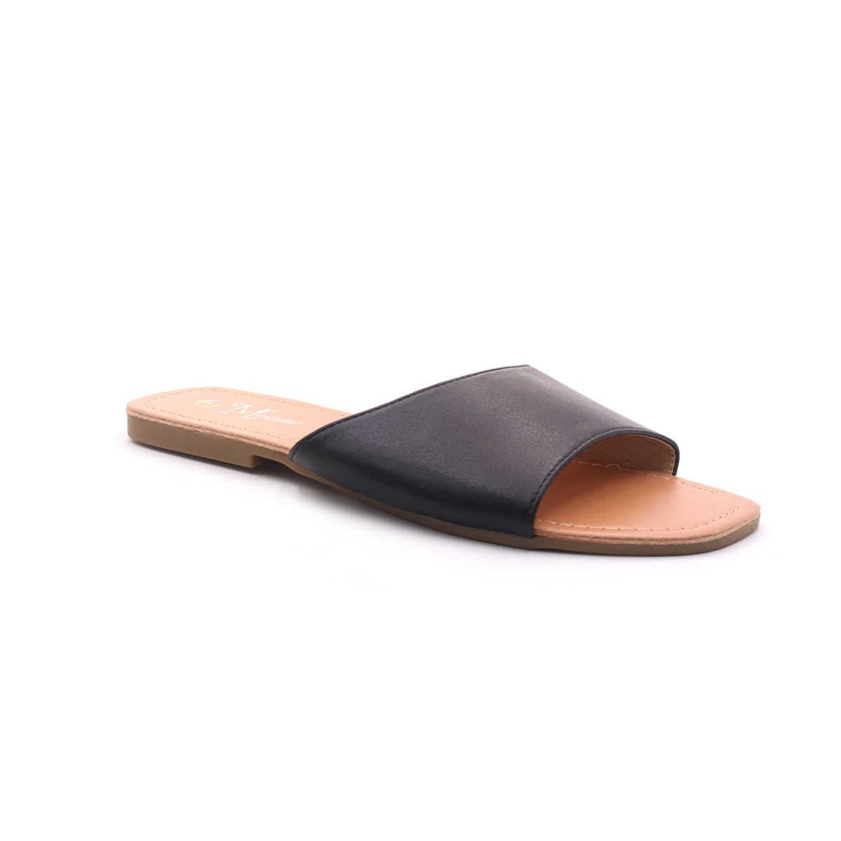 Sandalias flat Roxmir - Negro - Para Mujer