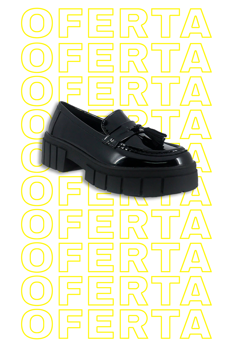 Mocasines Agus negro para Mujer